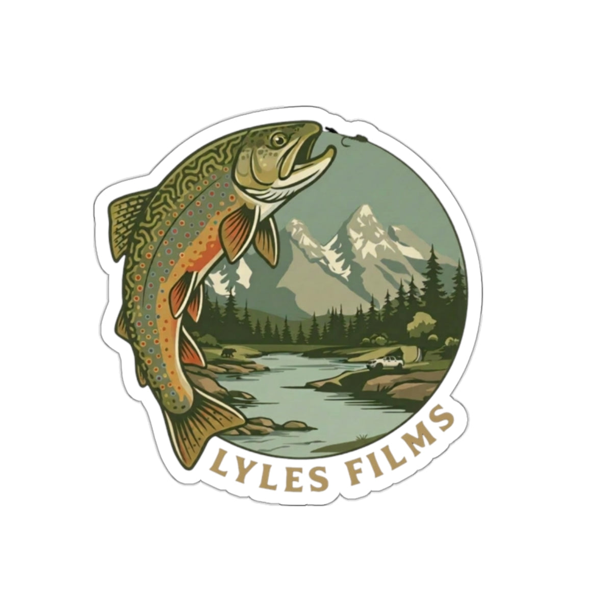 Brook Trout Classic Sticker