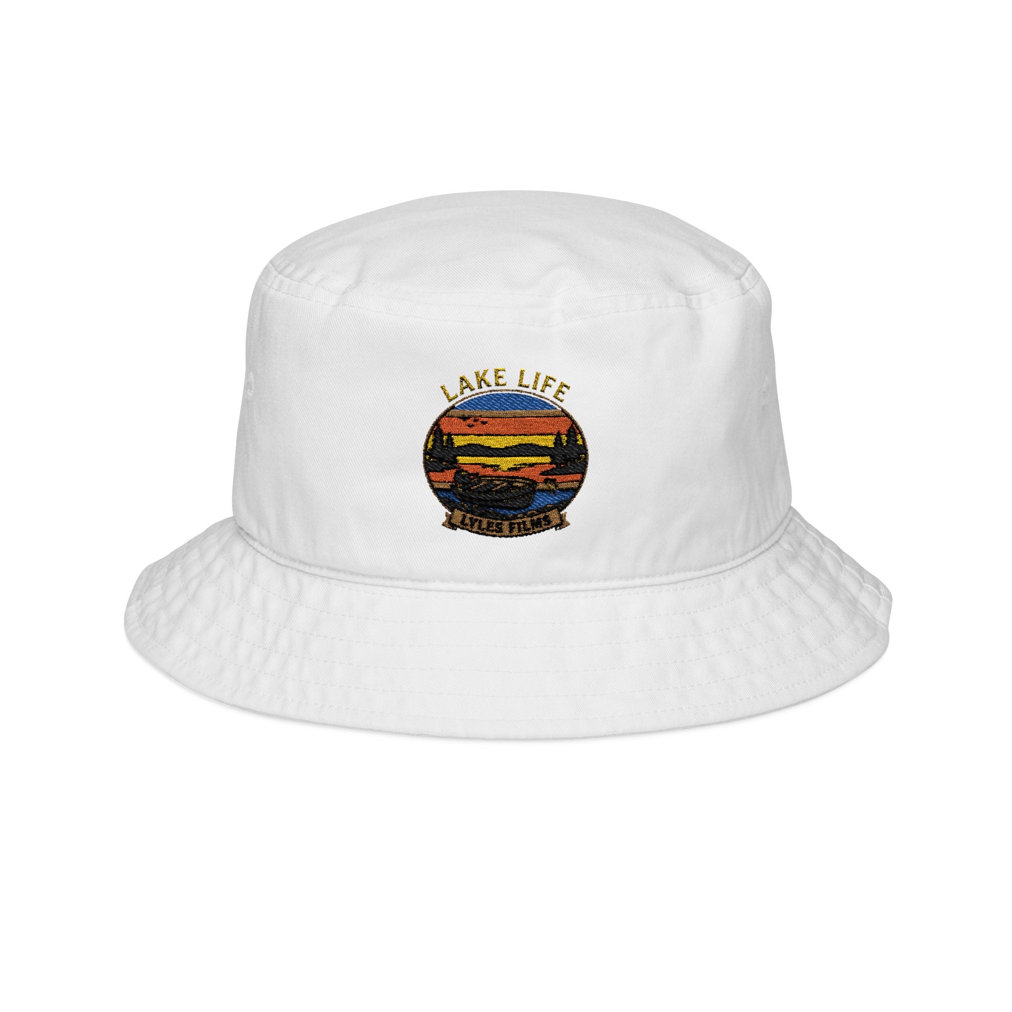 Lake Life Embroidered Bucket Hat