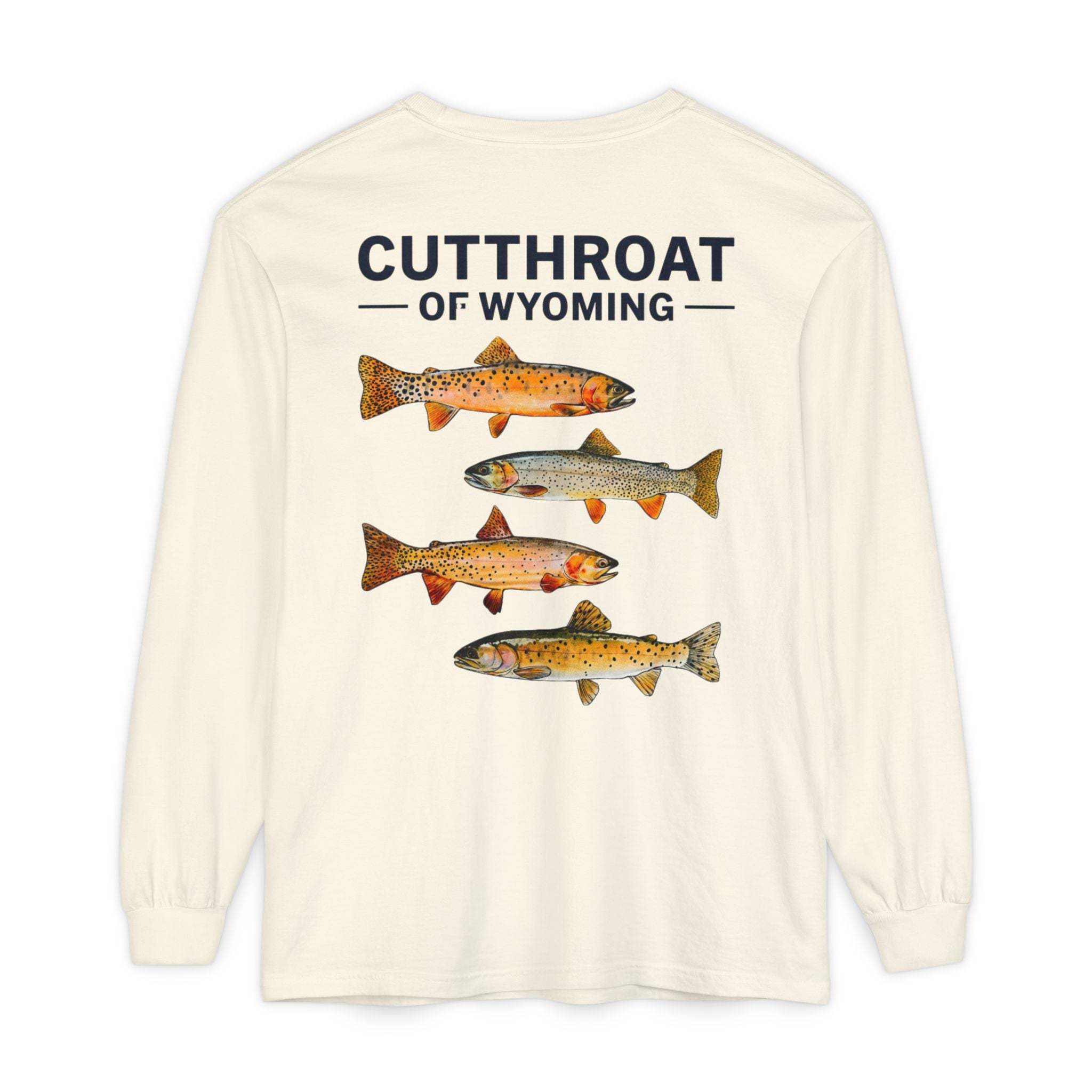 Cutthroat of Wyoming Long Sleeve Shirt— Trout Fishing Shirt