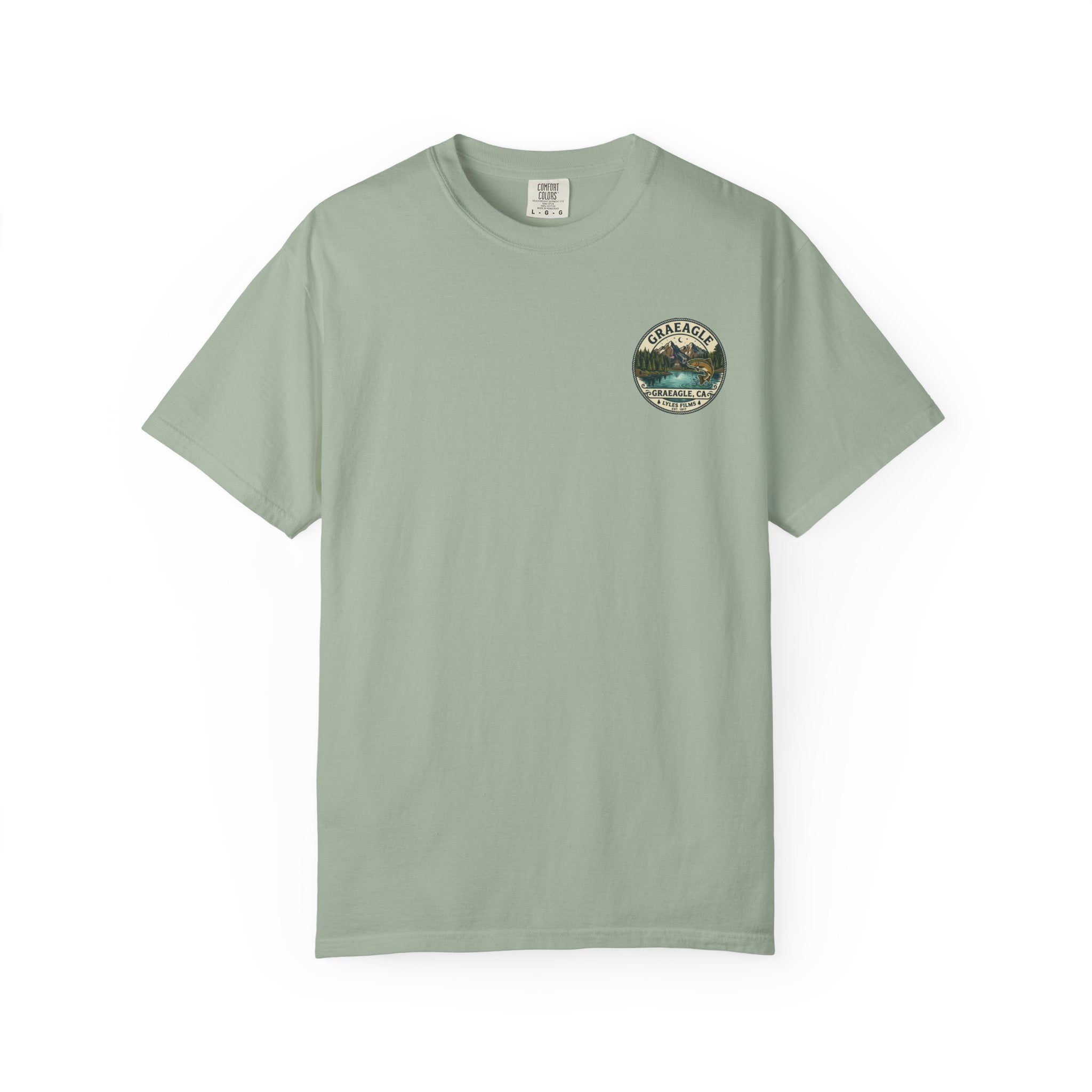 Graeagle Fishing T-Shirt — Graeagle, CA Scenic Trout Graphic Tee