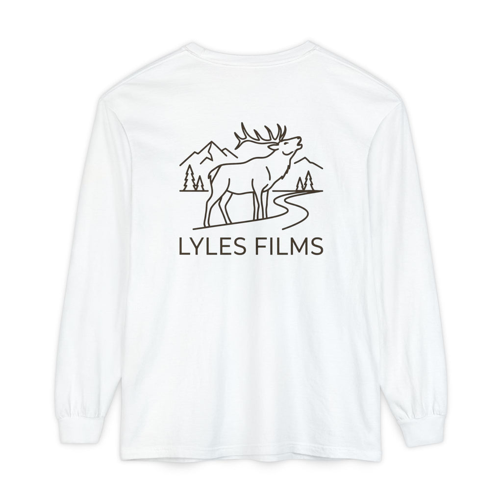 Lyles Films Elk Logo Long Sleeve Tee