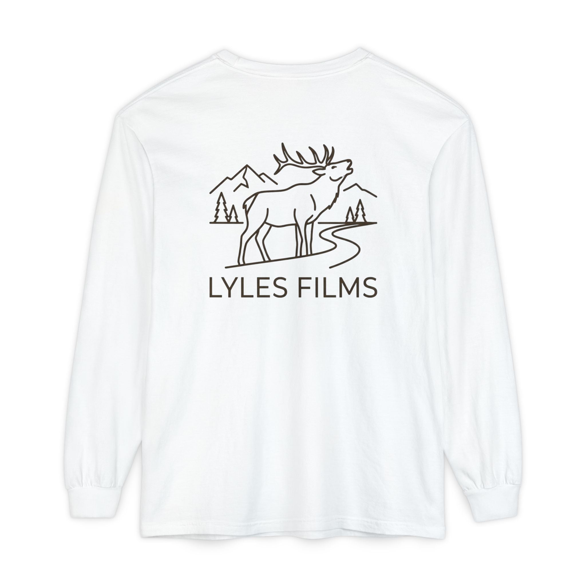 Lyles Films Elk Logo Long Sleeve Tee