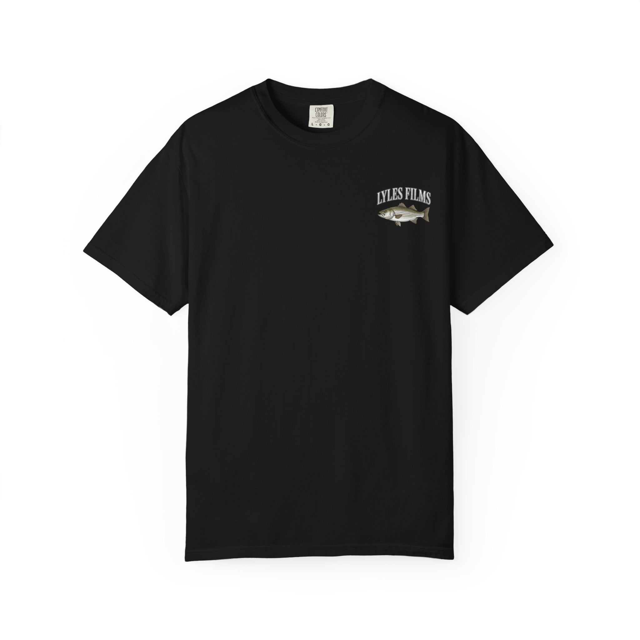 Texas Striper T-Shirt — Vintage Fishing Tee with Fish & State Graphic