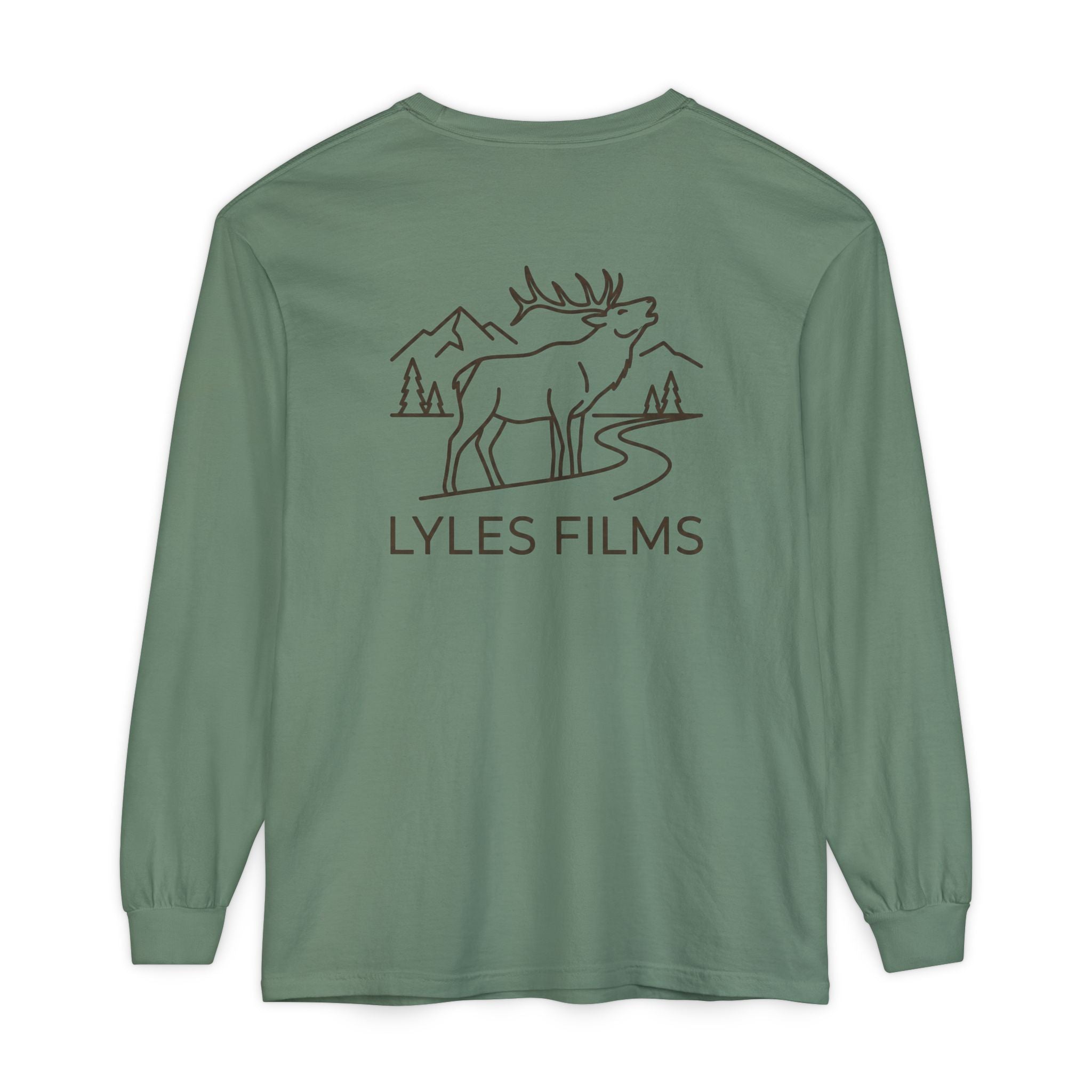 Lyles Films Elk Logo Long Sleeve Tee