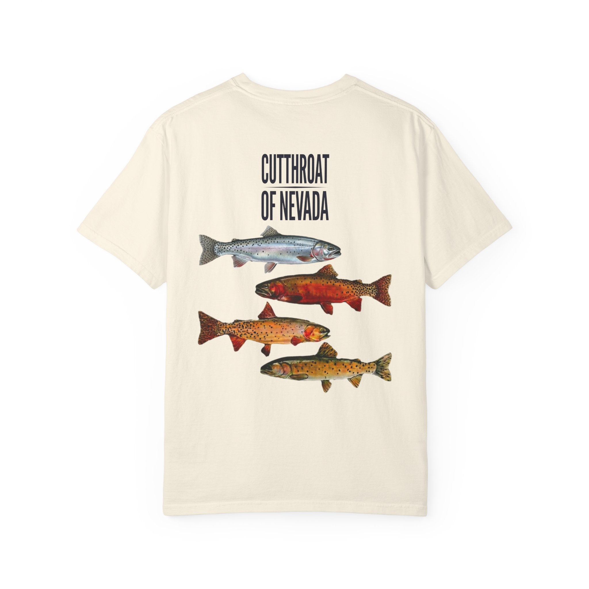 Cutthroat Of Nevada T-Shirt — Nevada Fish Graphic Tee