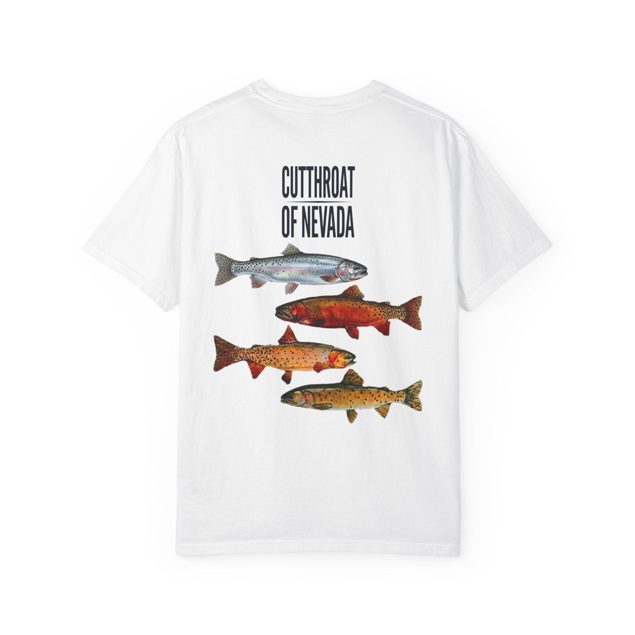 Cutthroat Of Nevada T-Shirt — Nevada Fish Graphic Tee