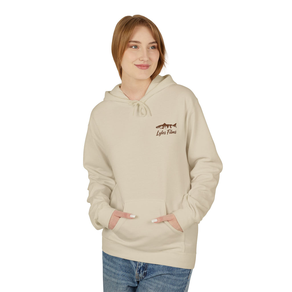 Lyles Films Nevada Cutthroat Hoodie — Fish of Nevada Graphic Fishing Pullover