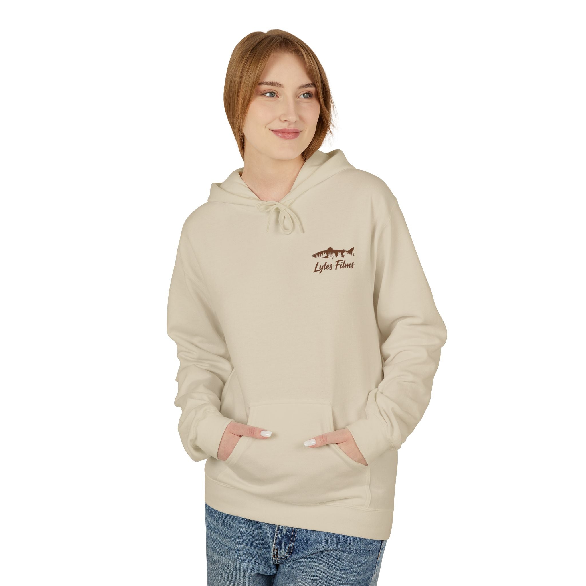 Lyles Films Nevada Cutthroat Hoodie — Fish of Nevada Graphic Fishing Pullover