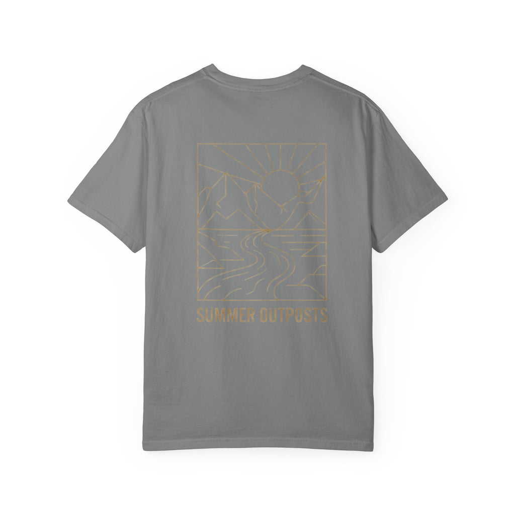 Summer Outposts T-Shirt — Mountain & Sun Tee