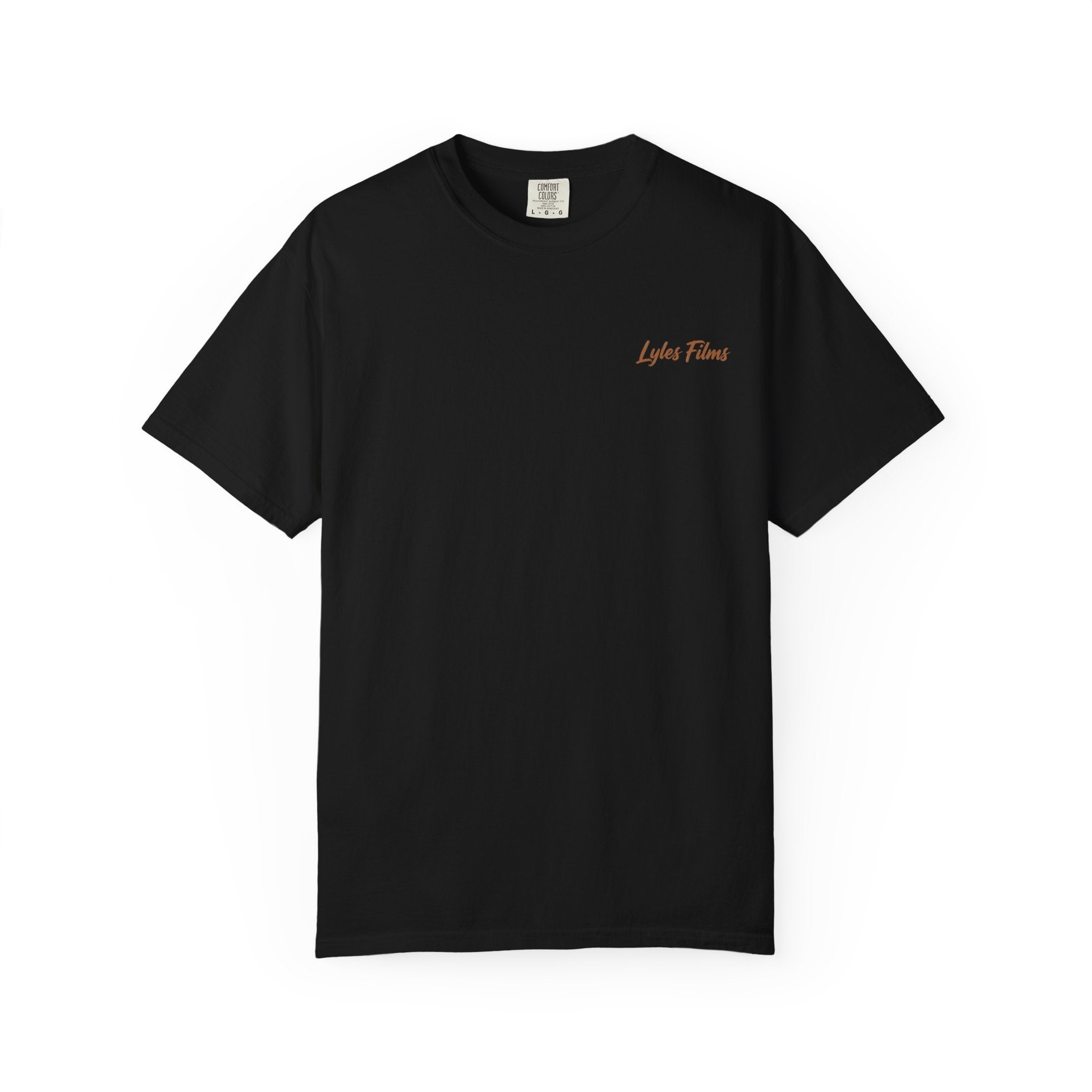 Lake Life T-Shirt — "Lyles Films" Sunset Boat Graphic