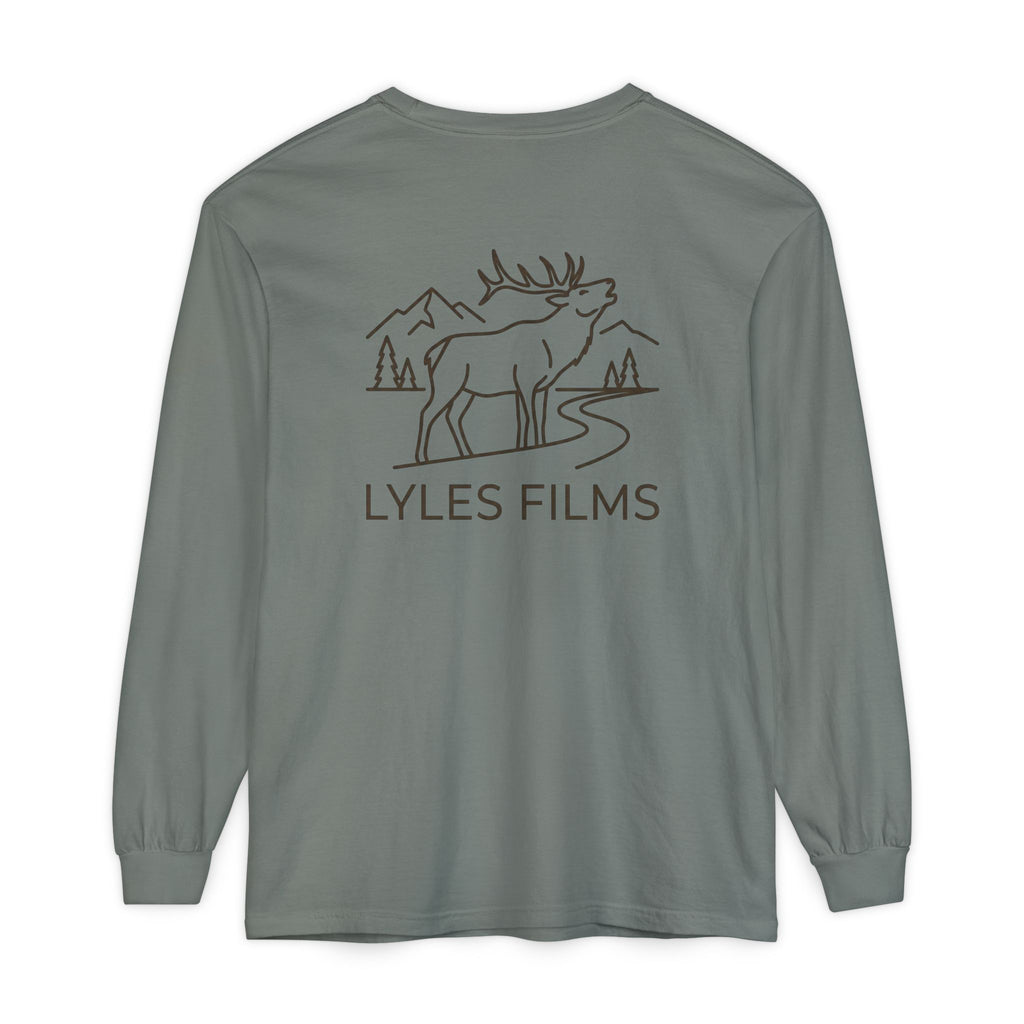 Lyles Films Elk Logo Long Sleeve Tee